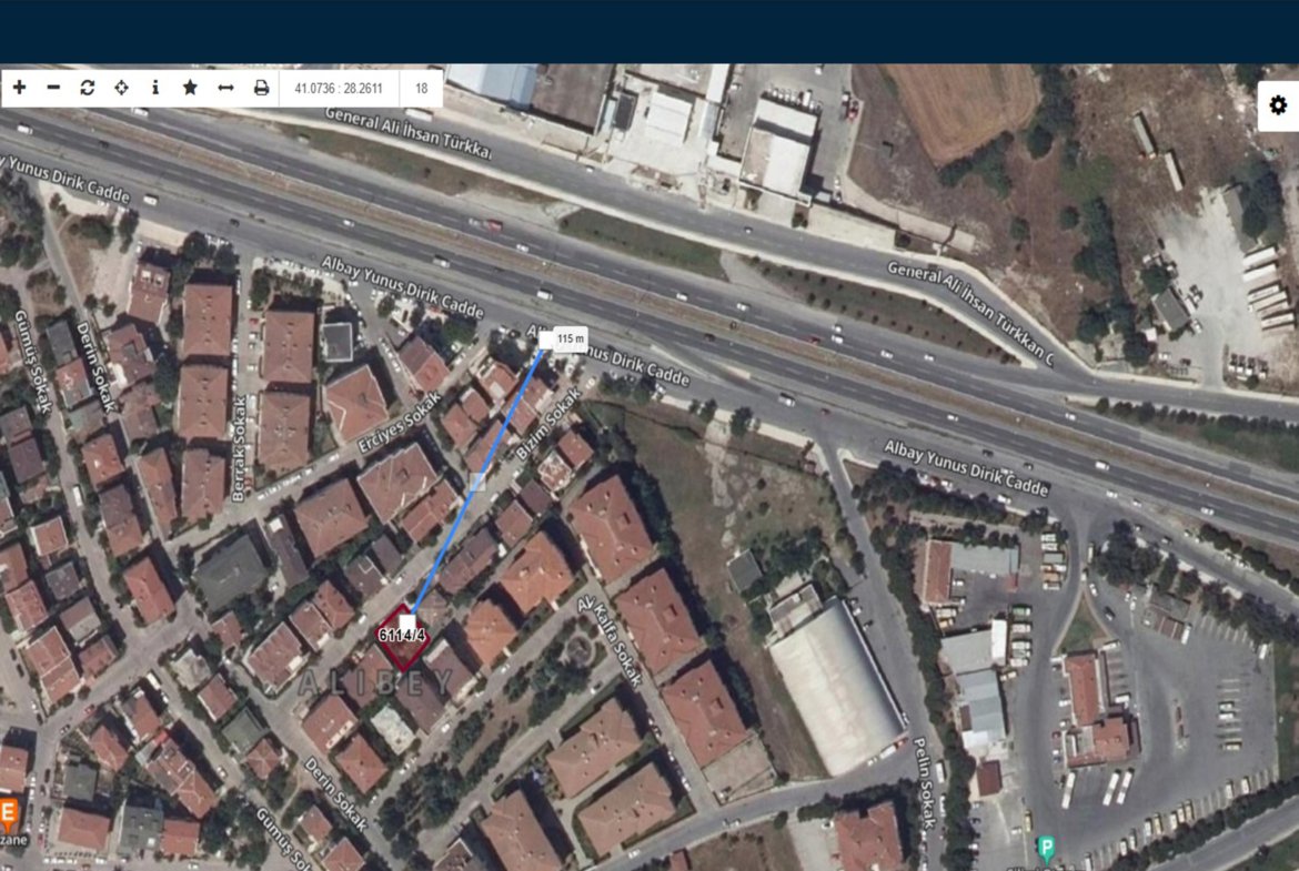 Silivri Alibey Mahallesinde 4 Kat Konut İmarlı Satılık Arsa