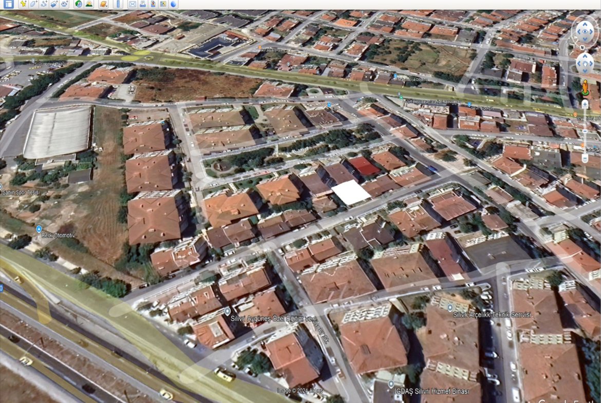 Silivri Alibey Mahallesinde 4 Kat Konut İmarlı Satılık Arsa